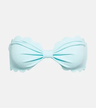 Antibes strapless bikini top
