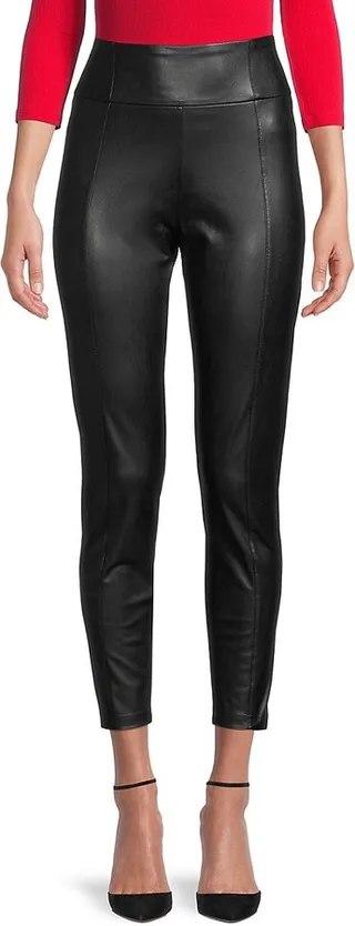 Faux Leather High Waist Leggings