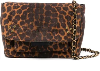 Lulu suede crossbody bag