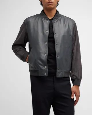 Men's Lamb Supreme Varsity Jacket