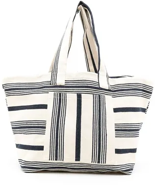 Kyra striped tote