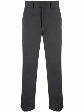 Straight-Leg Tailored Trousers