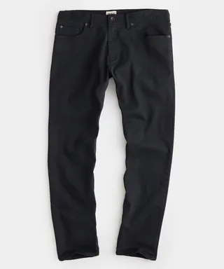 Slim Fit 5-Pocket Chino In Black