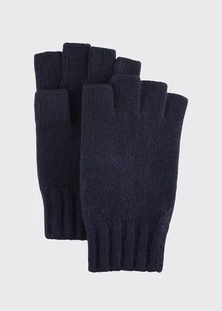 Men's Cashmere Fingerless Gloves
