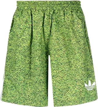 x Kerwin Frost grass-print track shorts