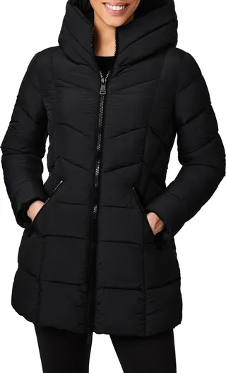 Walker Hooded Water Resistant Puffer Jacket