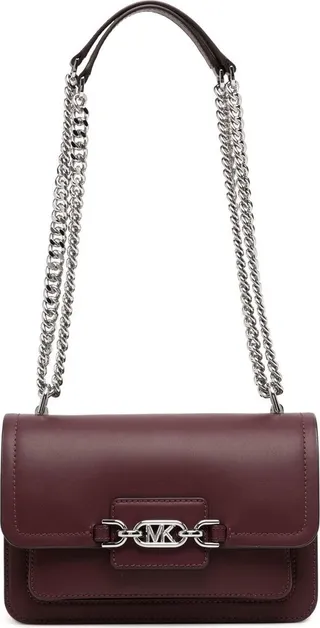 Heather logo-plaque crossbody bag