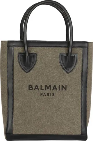 Balmain Canvas B-Army 26 Shopper Bag