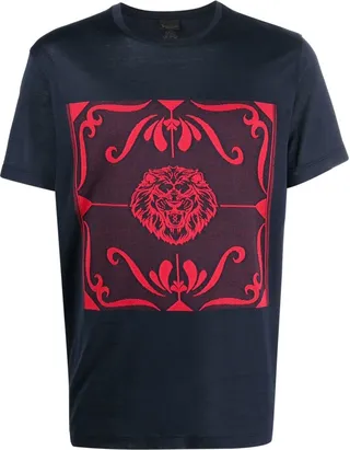 graphic-print T-shirt