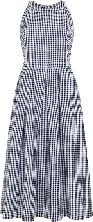 Emily and Fin - Alyssa Mini Indigo Gingham Dress