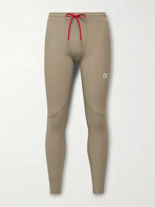 Lono Stretch Recycled-Jersey Tights