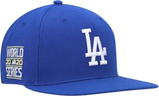Men's '47 Royal Los Angeles Dodgers 2020 World Series Sure Shot Captain Snapback Hat