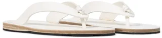 Leather thong sandals