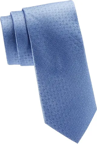 Medallion Silk Tie