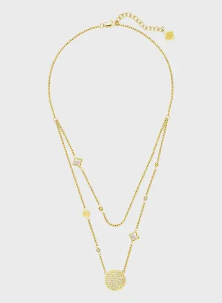 Chain Detail Layered Necklace