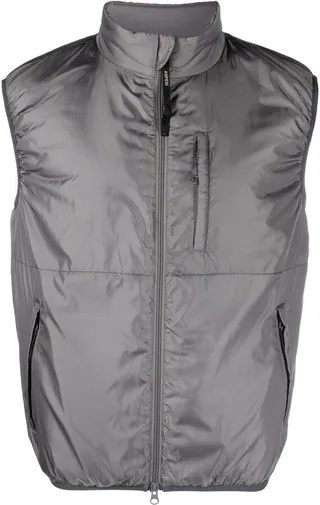 High-Neck Padded Gilet