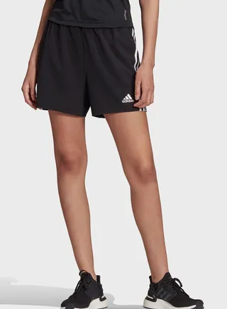 3 Stripe Train Icons Woven Shorts