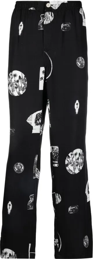 Fadi straight-leg trousers