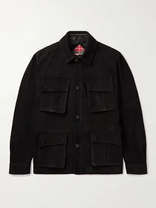 Suede Overshirt