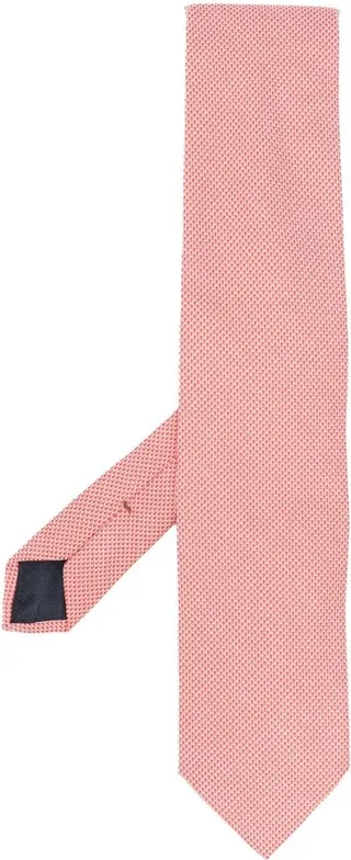 Pointed-Tip Jacquard Tie