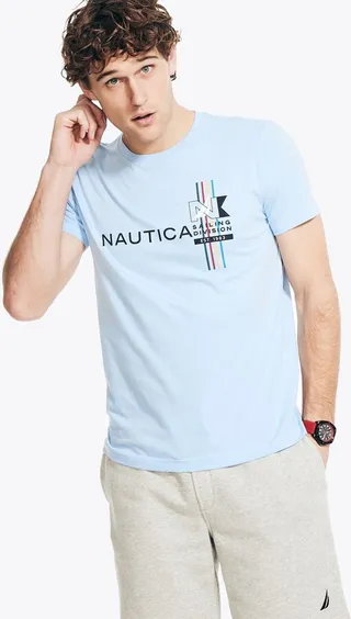 Sustainably Crafted Sailing Division Graphic T-Shirt