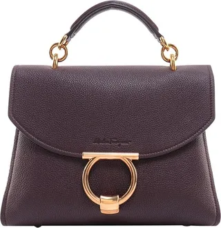 Salvatore Ferragamo Logo Embossed Tote Bag