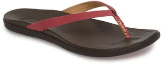 'Ho Opio' Leather Flip Flop