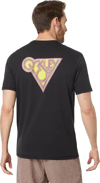 Oakley Tamarindo Short Sleeve Tee (Blackout) Men's Clothing