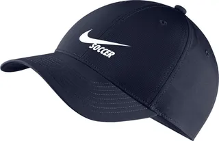Nike Unisex Swoosh Legacy91 Soccer Cap in Blue
