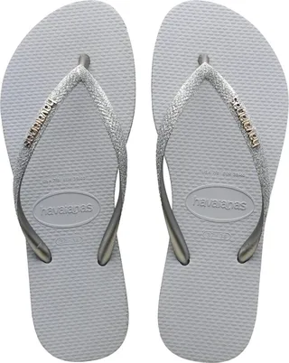 Havaianas Women's Slim Sparkle Ii Flip-flop Sandals Women's Shoes