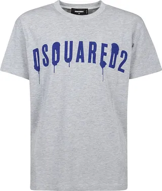 Dsquared2 Spray Logo Printed T-Shirt