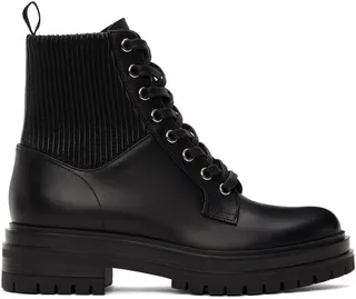 Gianvito Rossi Black Martis Ankle Boots