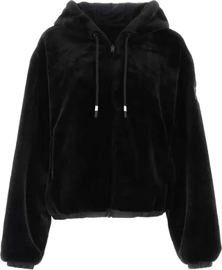 Moose Knuckles Zip-Up Hooded Drawstring Jacket