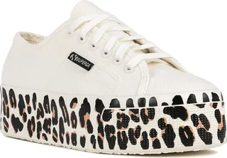 2790 Foxing Print Platform Sneaker