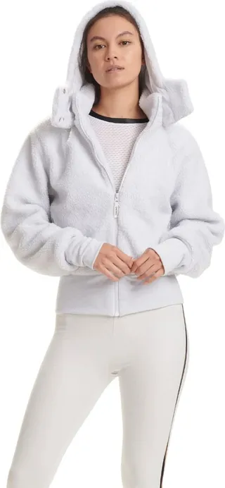Spalding Women's Sherpa Jacket with Hood