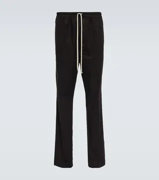 Slim cotton sweatpants