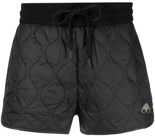 Quilted Recycled-Nylon Shorts