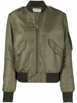 Zip-Up Bomber Jacket