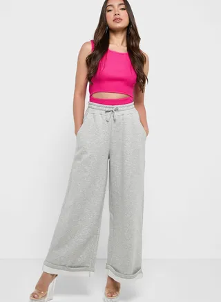 Flared High Waist Sweatpants