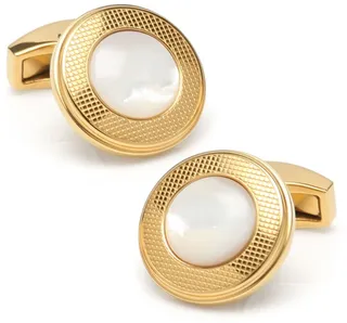 Ox Bull & Trading Co Round Cufflinks