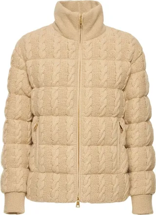 Coubus cashmere down jacket