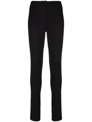 SuperTech-SuperChic straight-leg trousers