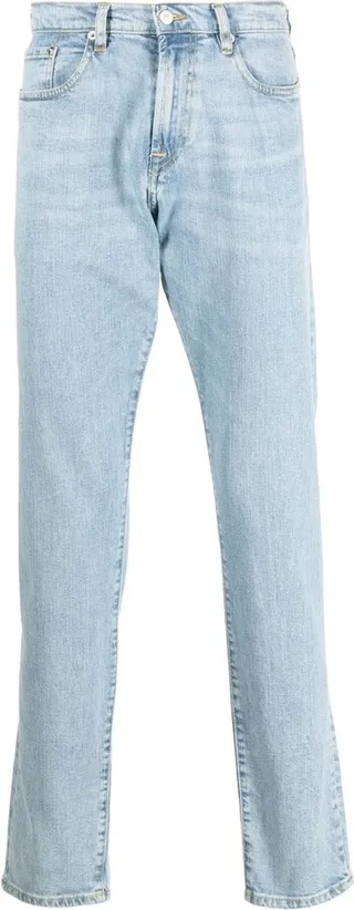 Slim Tapered-Leg Jeans