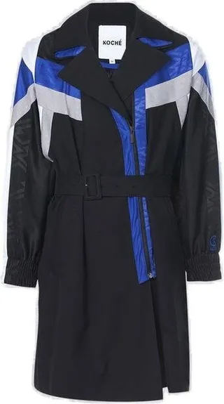 Koché Belted Trench Coat