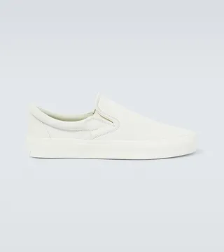 Jude leather slip-on sneakers