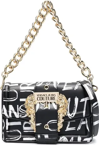 Logo-Print Foldover Bag