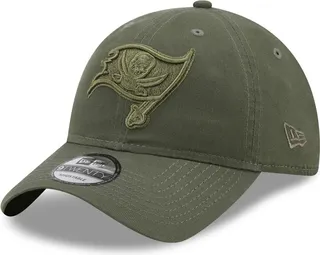 Men's New Era Olive Tampa Bay Buccaneers Core Classic 2.0 Tonal 9TWENTY Adjustable Hat