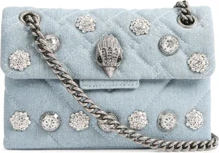 mini Kensington crystal-embellished shoulder bag