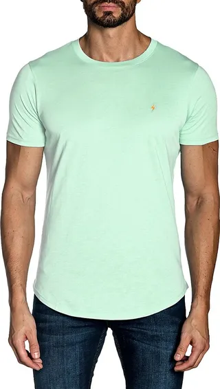 Lightning Bolt Pima Cotton Crewneck T-Shirt