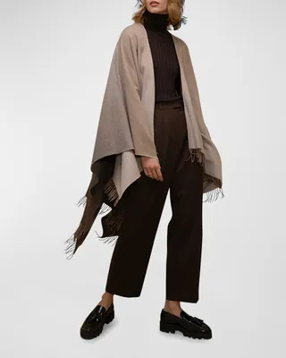 Ombré Cashmere Cape